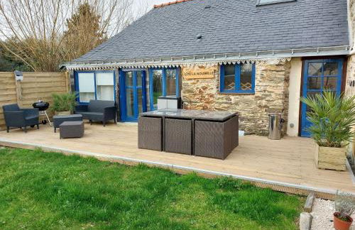 Charmante maison en Anjou Bleu, 2 pers, terrasse, poêle à bois, équipements bébé, cuisine équipée - FR-1-622-72 - Foto 19