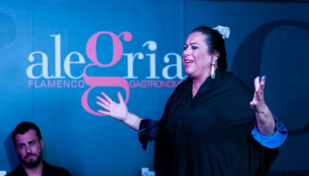 Cante flamenco en la sala Alegría