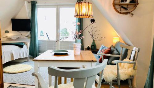 Nordlicht - Herzliche 1-Zimmer FeWo mit Meerblickbalkon - Foto 4