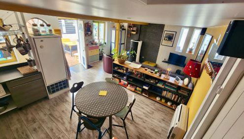 la petite maison en bois bleue - Foto 3