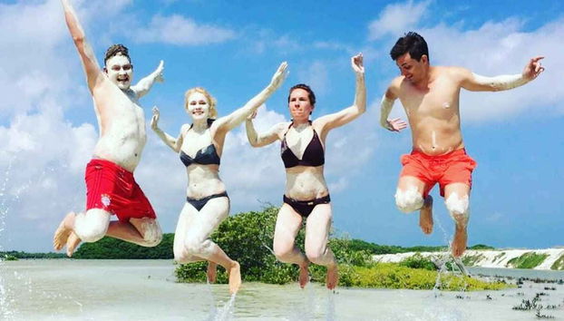 Exfoliando la piel con el barro blanco