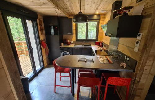 Le Refuge perché du saut de la bourrique, SPA, terrain clôturé, bordure de forêt - Foto 22