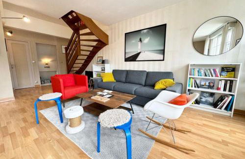 Grand appartement Cosy - Terrasse - 50m de l’océan - Foto 7