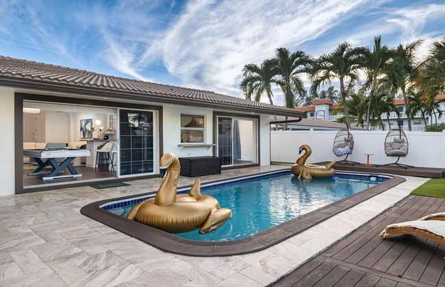 Fort Lauderdale 4Bd Villa Waterfront Dock Pool - Foto 4