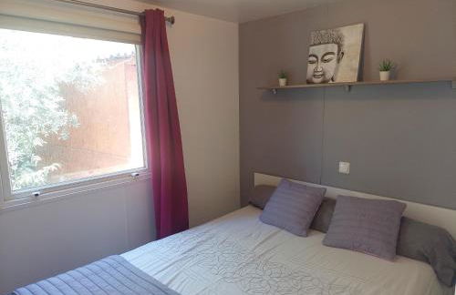 Charmant Mobil home avec piscine privative - Foto 13