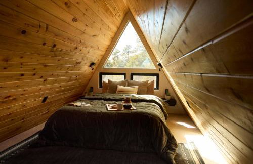 Modern A-frame w/ hot tub + view - Foto 7