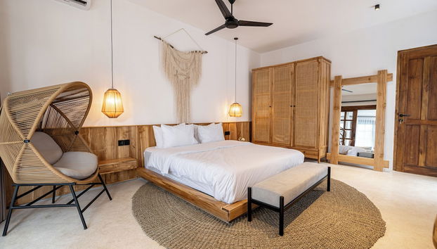 Garden Heights Villa by EVDEkimi - Elegant 3BR Jungle oasis with Hammock - Foto 5, Habitación