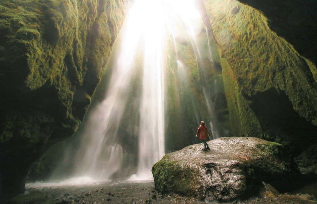 Seljalandsfoss & Skógafoss Waterfalls + Sólheimajökull Glacier - Photo 4