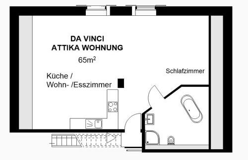 Exklusive Penthouse Wohnung, nahe zur Schweiz DA VINCI - Foto 40