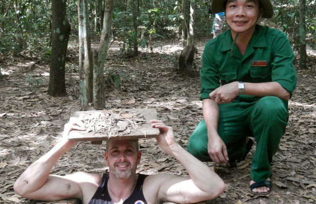 Halbtägige Bootstour zu den Cu Chi Tunneln ab Hotel in Ho-Chi-Minh-Stadt - Foto 6