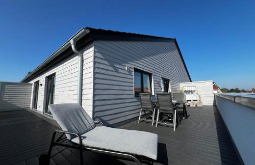 Penthouse Zweite Heimat - mit Sauna, Dachterrasse und ab Mai eigener Wallbox, im Herz von Kellenhusen - Foto 11