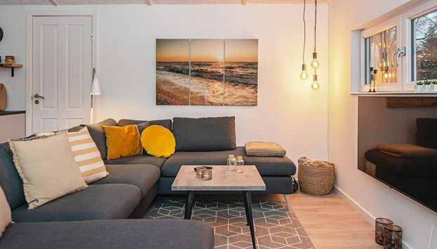 6 Person Holiday Home in Toftlund - Foto 5, Zona de estar