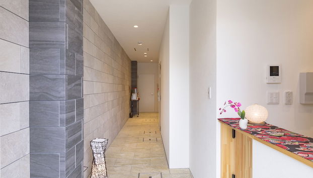 Rakuraku Inn Miyabi - Foto 3, Entrada interior