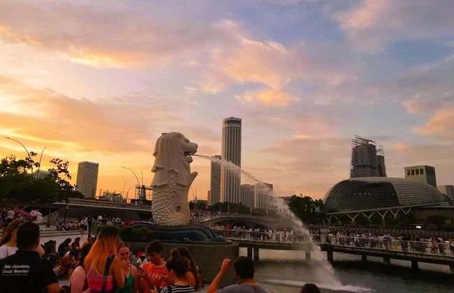 Tour di Singapore in monopattino al tramonto - Foto 2