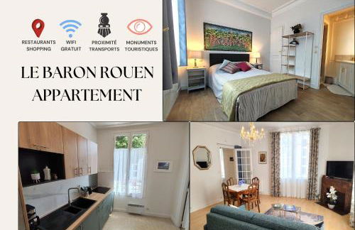 Appartement Le Baron Cœur de Rouen - Normandie - Foto 2