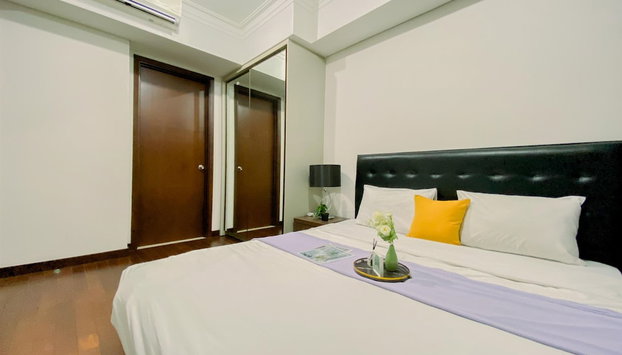 Homey And Modern 2Br At Casa Grande Residence Apartment - Foto 3, Habitación