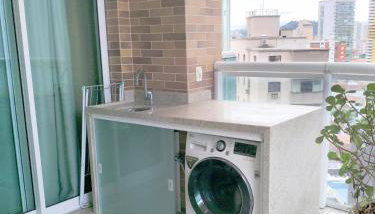 Unique Residence Apartamento Vista Mar Santos próximo a praia - Foto 3