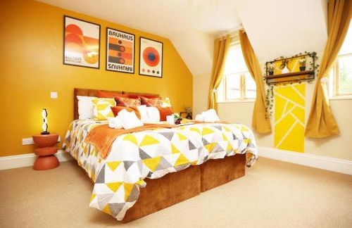 Modern 5-Bed Home, Guests 9, Secure Parking, Contractors - Foto 28