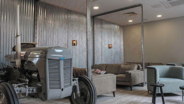 Sitzecke in der Lobby