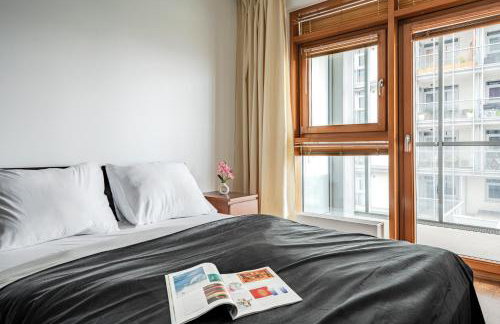 Apartament przy Arkadia 2 Sypialnie Balkon Widok 8 Pietro Metro Gdanska Garaz - Foto 14