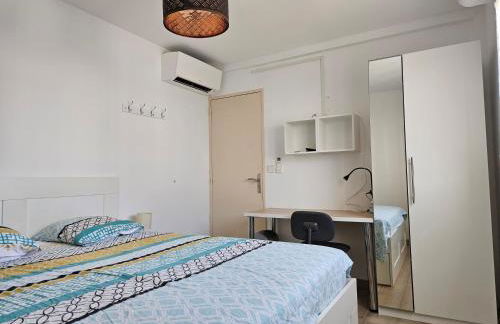 Spacieux appartement 90m2 4 chambres, proche mer, climatisation, tout confort - Foto 13