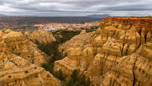 Gazing out at incredible views during the jeep tour