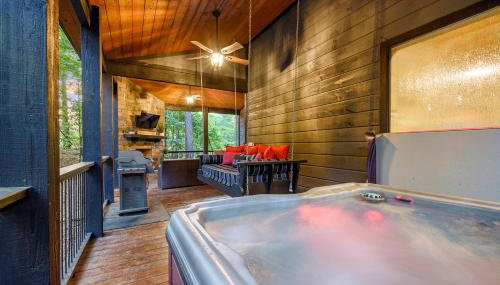 Romantic 1BR Cabin in Broken Bow HotTub, FirePit - Foto 2