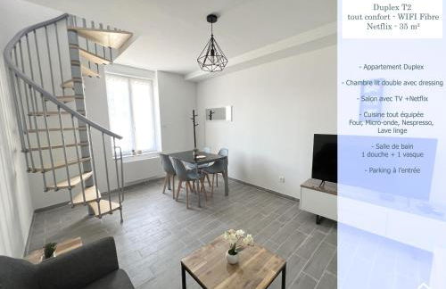 180B - Duplex T2 Tout Confort - Wifi Netflix - Foto 1