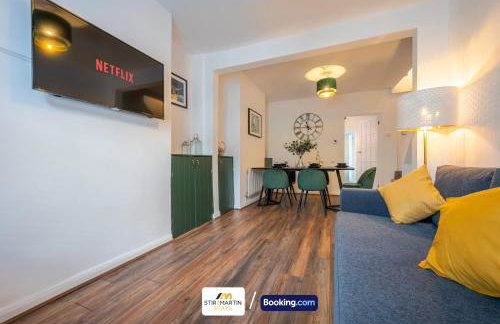 Stylish 2 BR Townhouse By StirkMartin Stays Short Lets & Serviced Accommodation Cardiff With Free Parking & Sleeps5 - Foto 6