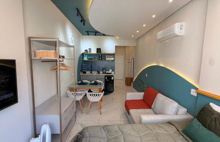 Studio Premium e sofisticado com lazer no Rooftop - Centro do Rio - Foto 70