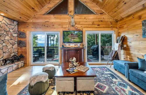 Mountain Views - Firepit - Gas Fireplace - Sleeps 15 - Foto 10