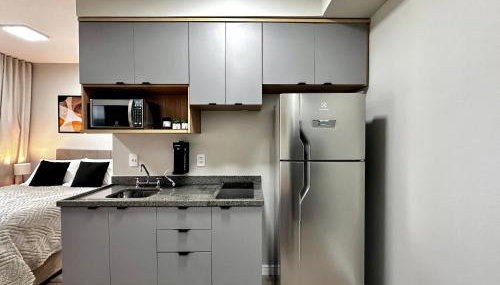 Studio com piscina a 1 minuto a pé do Metrô Brooklin - Foto 4