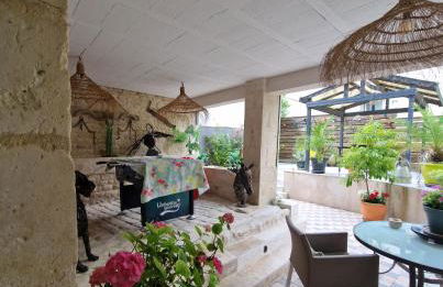 La chaume du marais poitevin avec barque green venice with boat - Foto 15