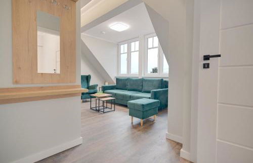 VIP Apartment A 64qm 4 Zi DG Wohnung klimatisiert großes Bad u Küche max 4 Gäste inklusive Schlafsofa - Foto 11