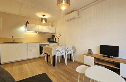 Superbe T2 climatisé avec terrasse & piscine avec accès direct à la mer - Foto 9
