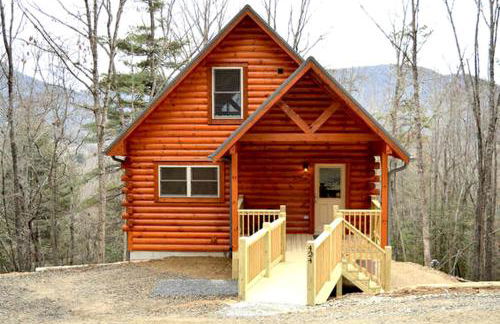 Luxury Log Cabin with Mountain and Forest Views near Asheville, North Carolina - Foto 1
