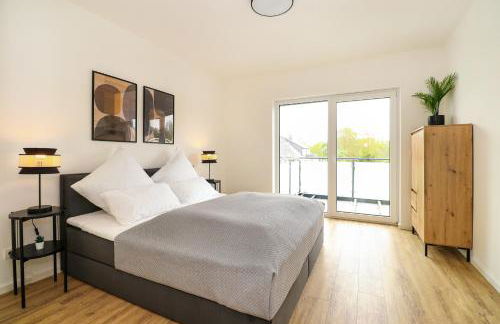 LIGHTPLACE - Moderne Apartments in Braunschweig - Balkon - Netflix - Am Kanal - Foto 76