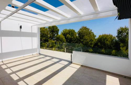 Calpe villa lujo playa piscina jardin barbacoa ideal familias y grupos - Foto 23