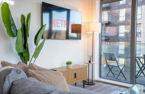 Central Wembley Stadium Luxe Stay with Pool Table - Foto 62