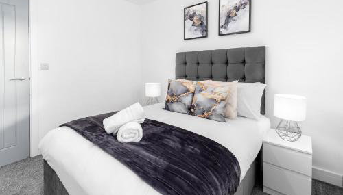 Stylish Apartment - 2 Bedrooms - Balcony - Parking - Netflix - Wifi - 7MC - Foto 3