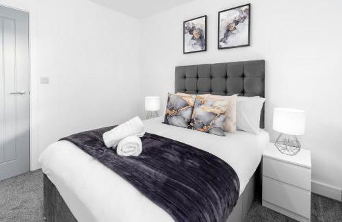 Stylish Apartment - 2 Bedrooms - Balcony - Parking - Netflix - Wifi - 7MC - Foto 3