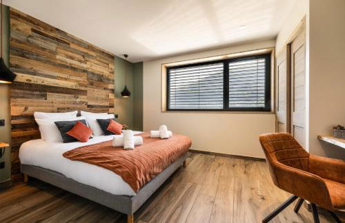 Chalet neuf, Jacuzzi, piscine privée mai-sept, pétanque, proche Paradiski - Foto 24