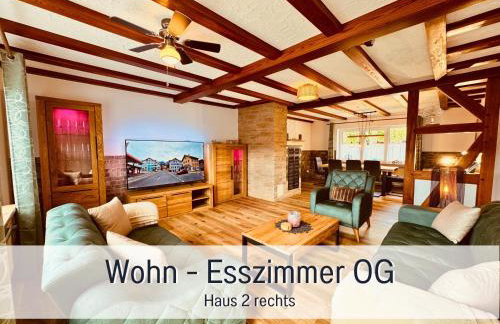 Großes Ferienhaus für 12 -17 Personen mit Whirlpool - Spielzimmer und Garten - Photo 72
