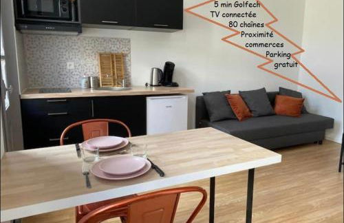 V2 Studio avec balcon, plein centre - 5 min Golfech - Foto 1