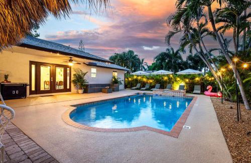 Delray Retreat Heated Pool Sauna Cold Plunge Games - Foto 46