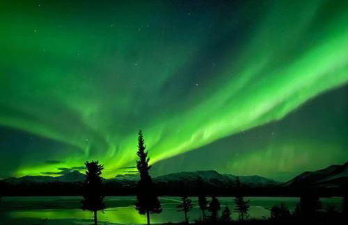 Northern Lights from Hot Tub, Denali National Park - Photo 41