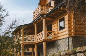 AleBale Przesieka luksusowy dom z bali z widokiem na Karkonosze - Foto 42