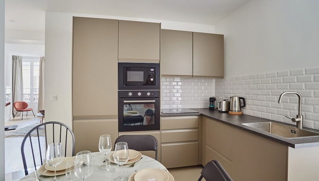 Modern Apartment Matignon Champs Elysees - Foto 5, Cocina privada