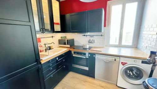 3P cosy et lumineux proche de La Défense et Paris - Foto 2, dishwasher, toaster