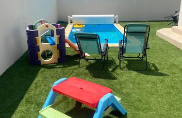 villa 8 personnes clim, piscine, parking - Photo 3